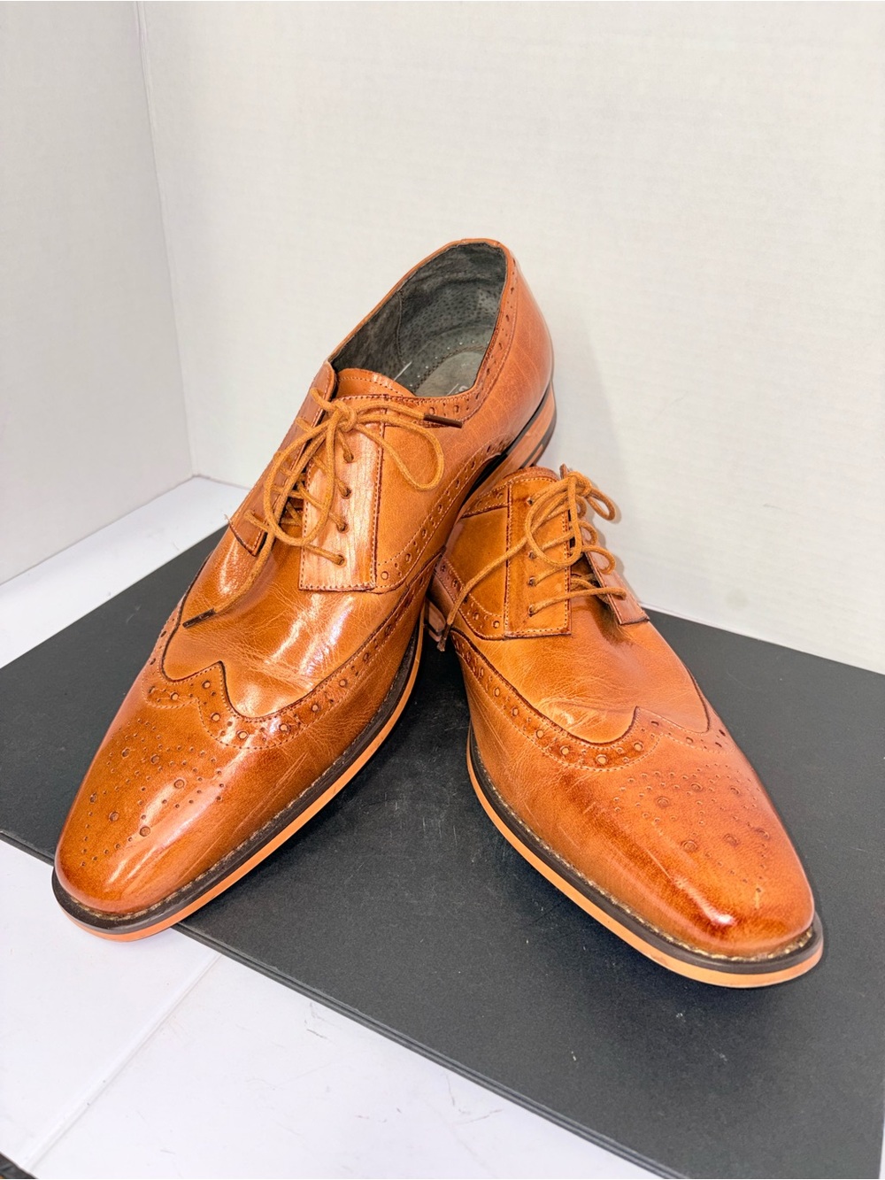 Men's Stacy Adams Leather Shoes 13